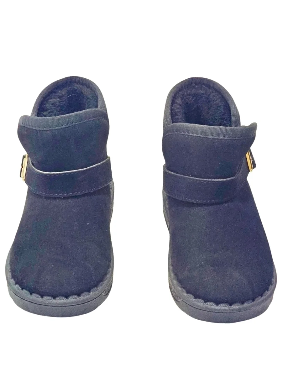 Fashon Fuzzy Snow Boots Toddler Girls Size EU29 Black Warm Winter Cozy